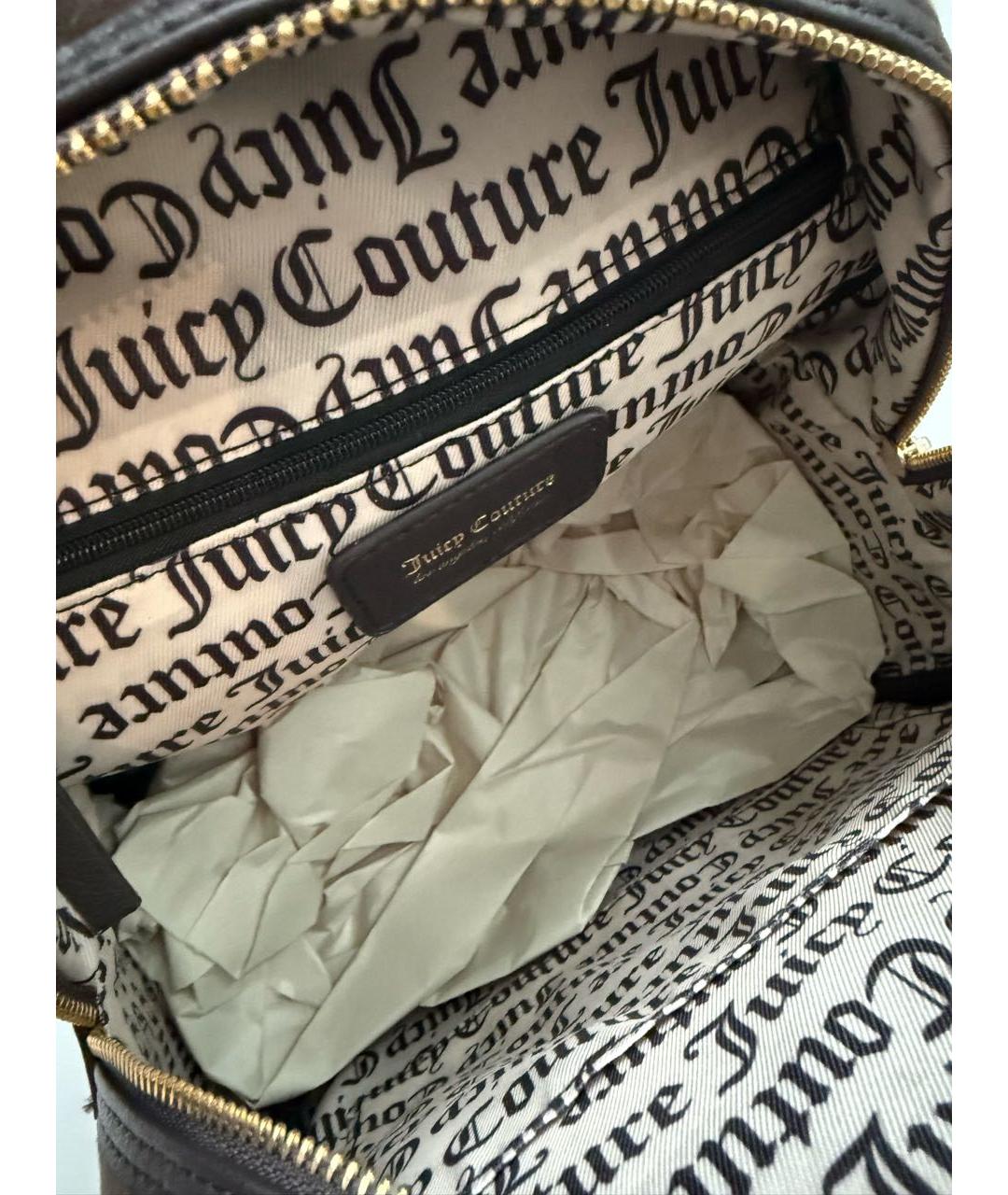 JUICY COUTURE Коричневый рюкзак, фото 4