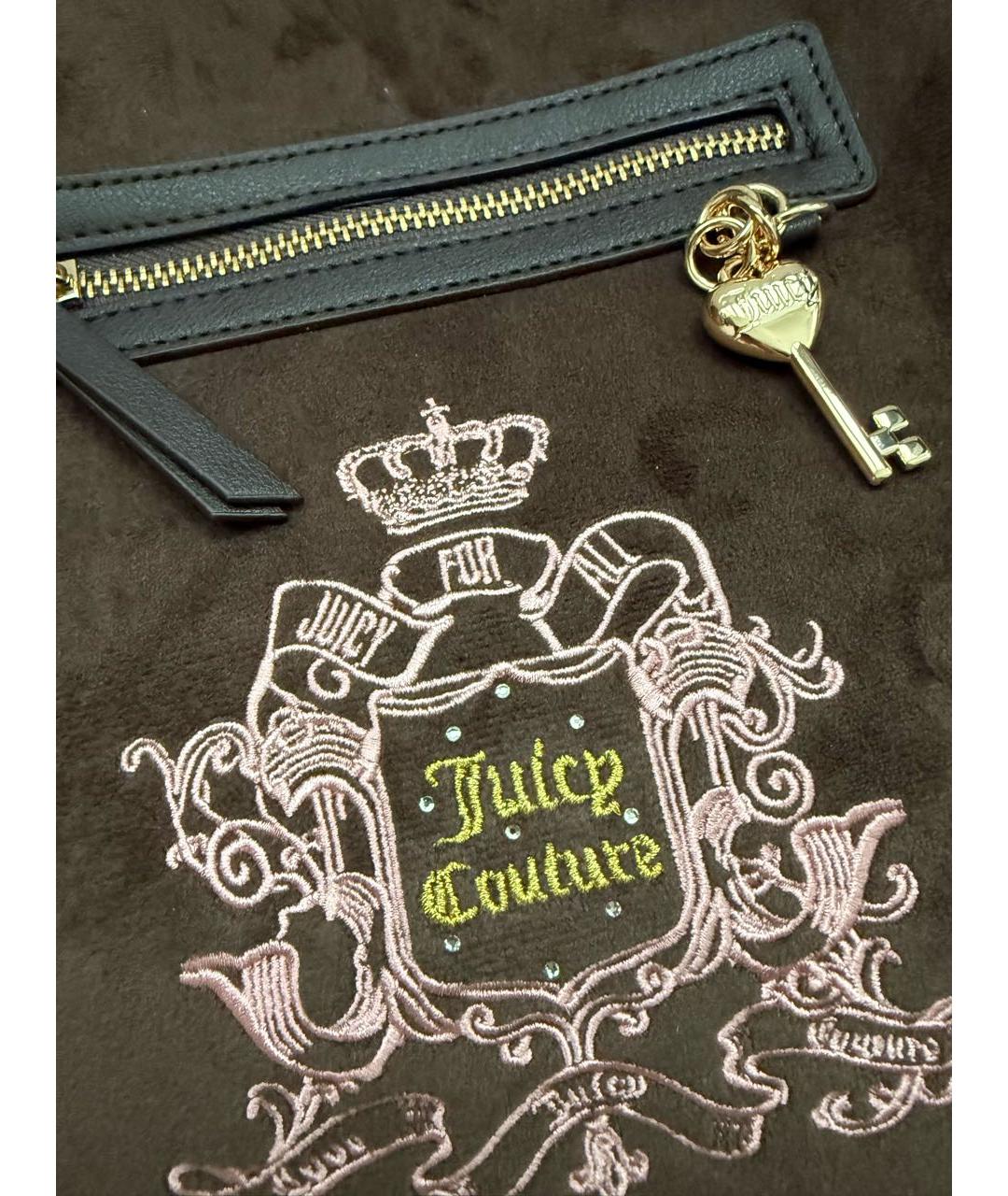 JUICY COUTURE Коричневый рюкзак, фото 5