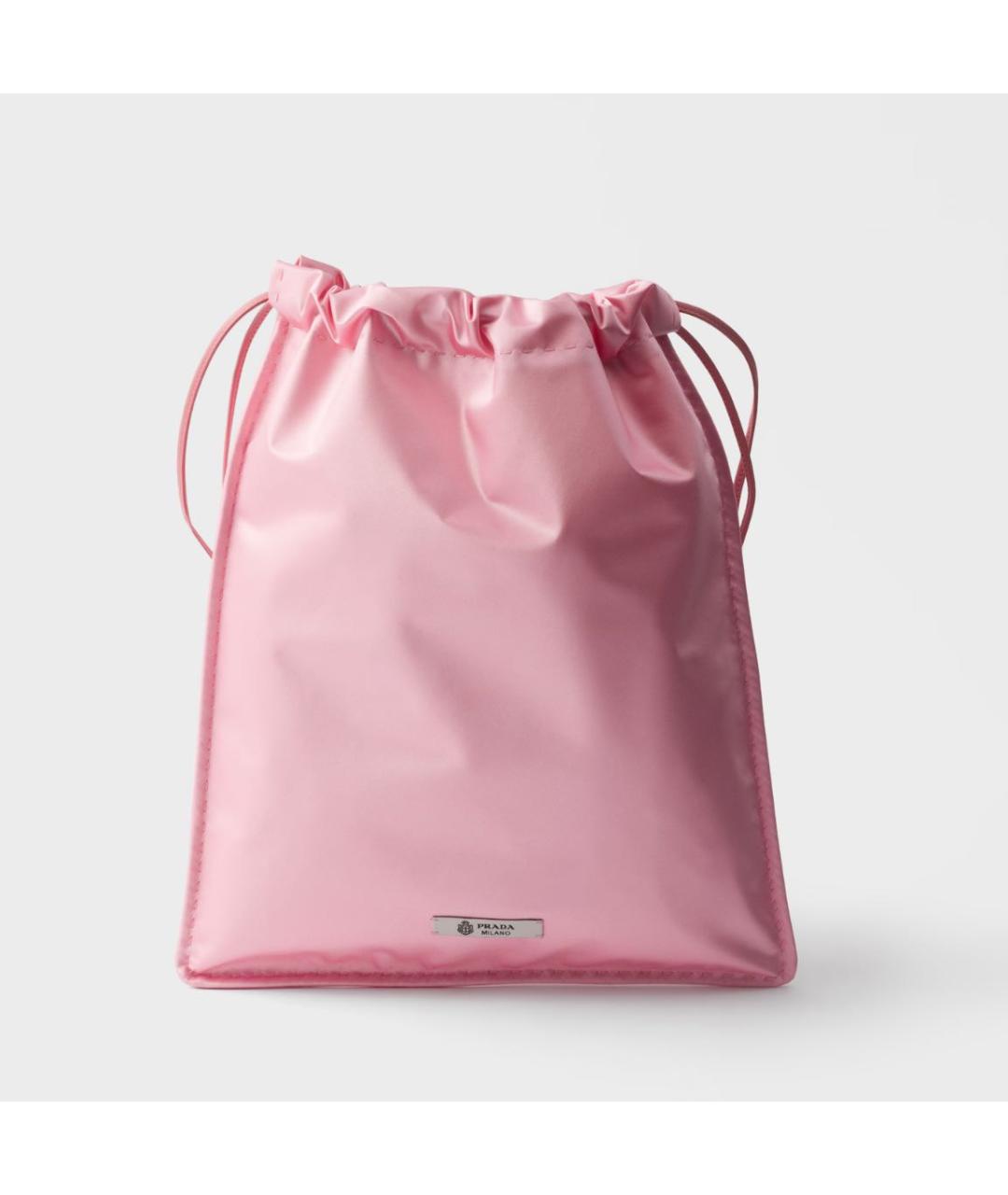 PRADA Розовая сумка с короткими ручками, фото 4