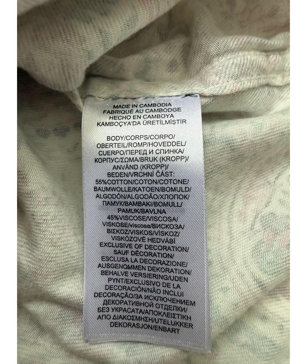 RALPH LAUREN Бежевая хлопковая пижама, фото 6