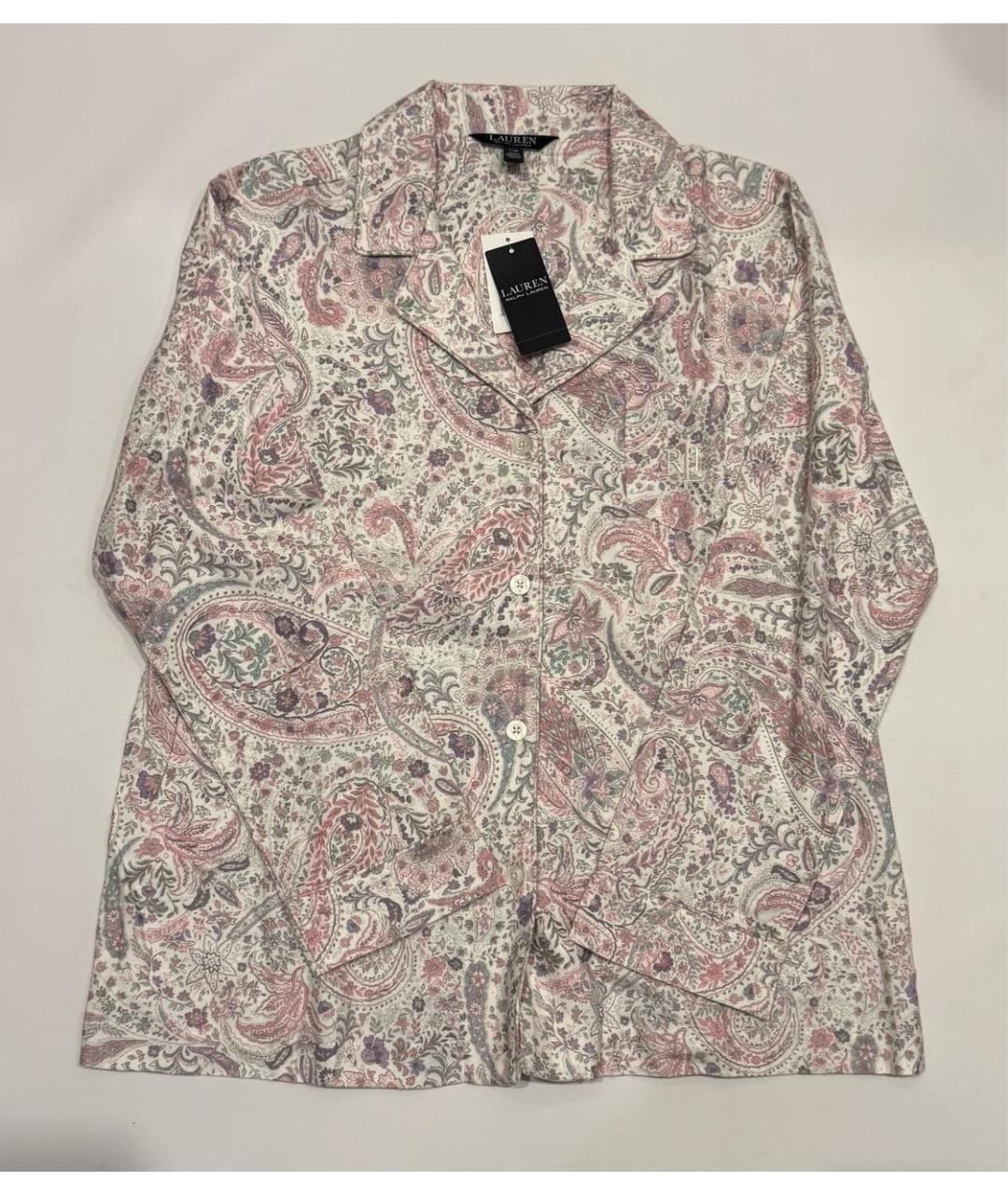 RALPH LAUREN Бежевая хлопковая пижама, фото 2