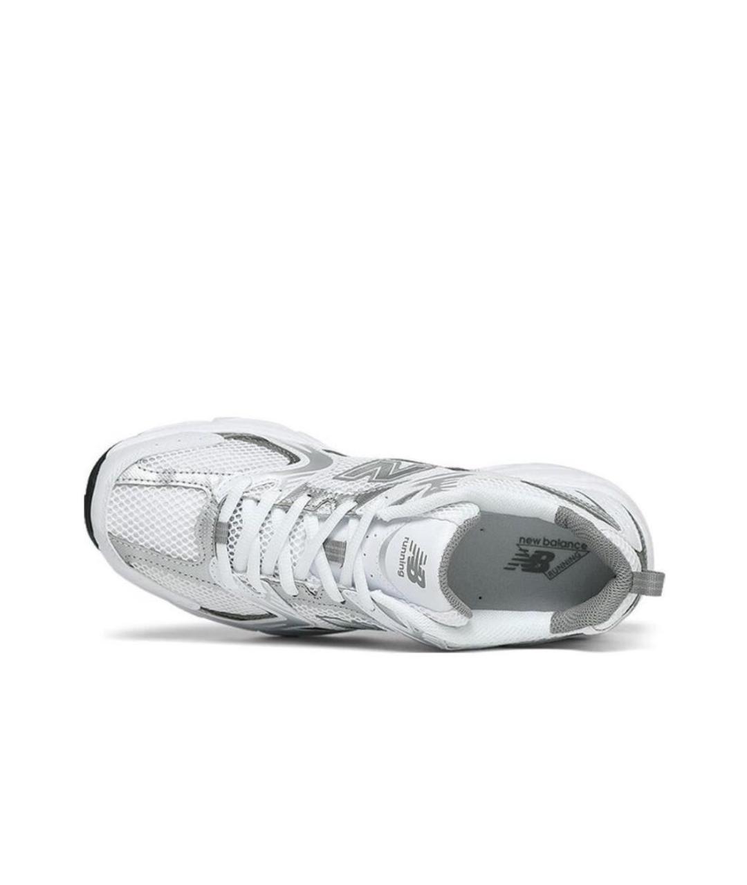 NEW BALANCE Серые текстильные кроссовки, фото 3