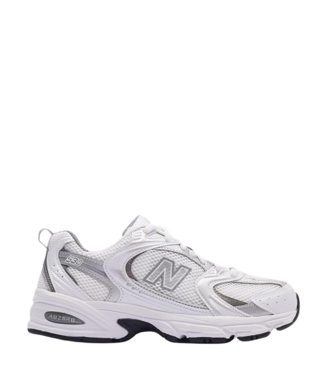 NEW BALANCE Серые текстильные кроссовки, фото 1