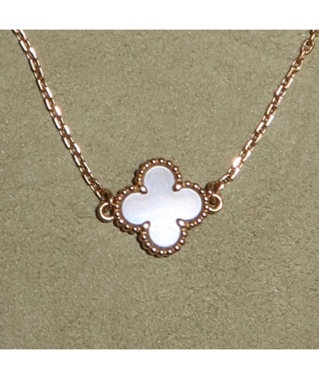 VAN CLEEF & ARPELS Белый браслет из желтого золота, фото 5