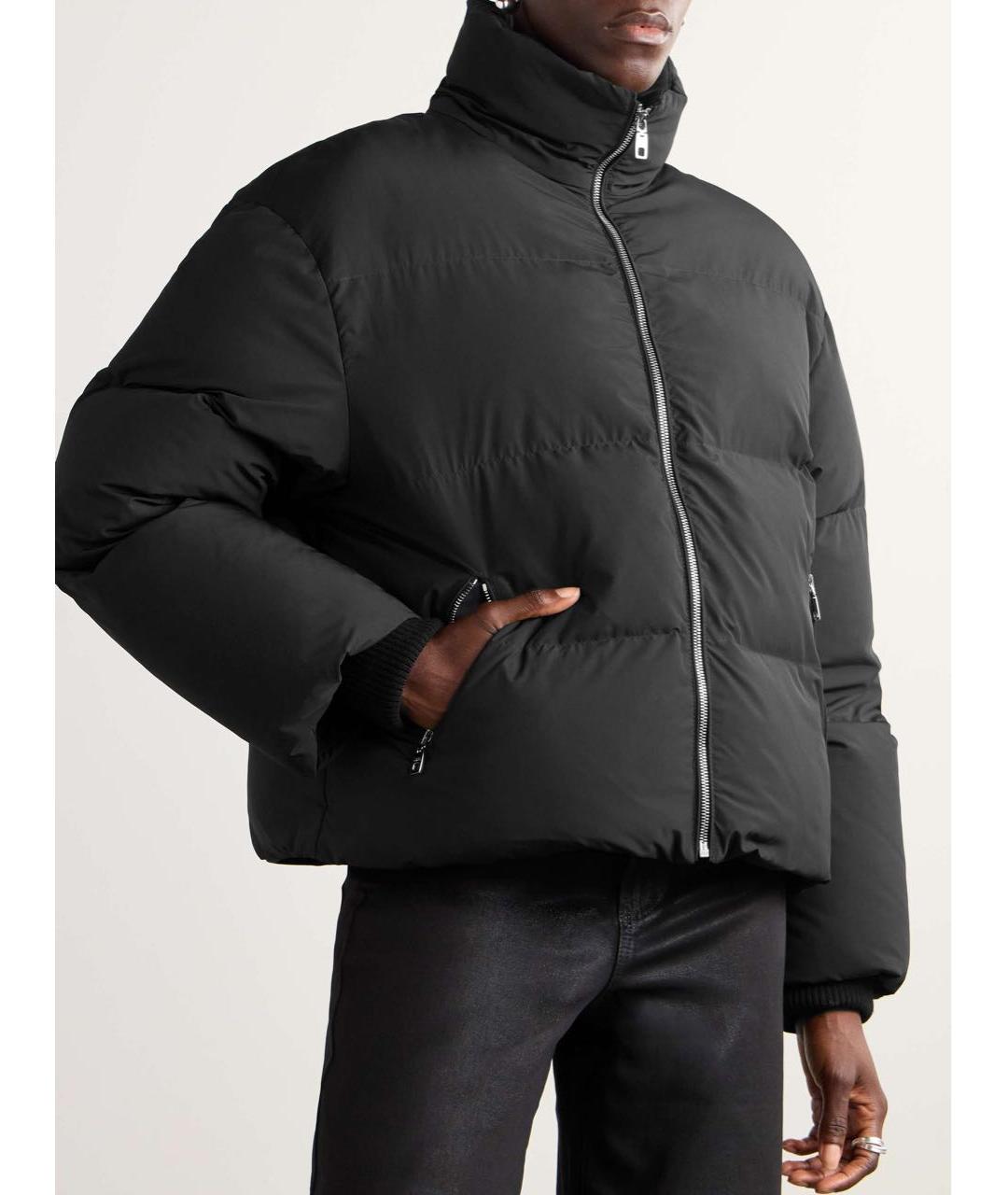 DOLCE&GABBANA Черный пуховик, фото 4