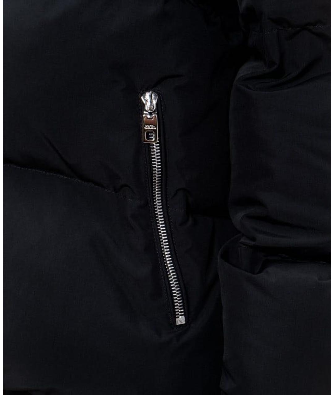 DOLCE&GABBANA Черный пуховик, фото 5