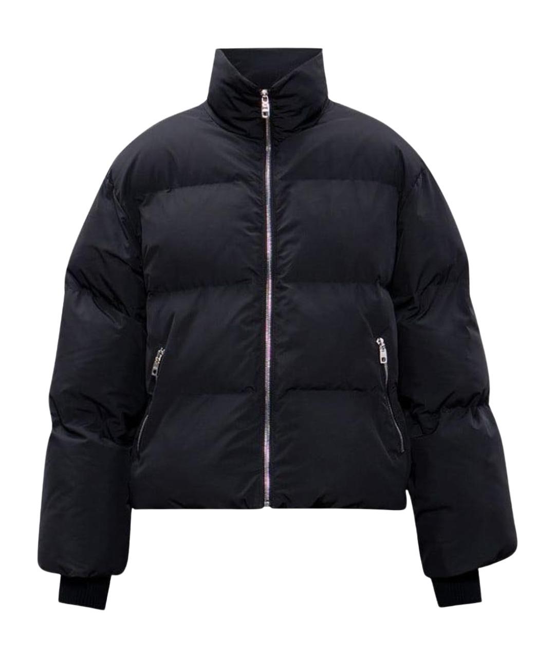 DOLCE&GABBANA Черный пуховик, фото 1