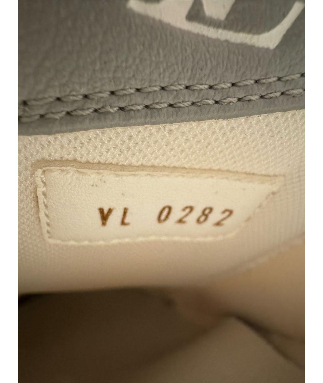 LOUIS VUITTON Белые кожаные кеды, фото 6