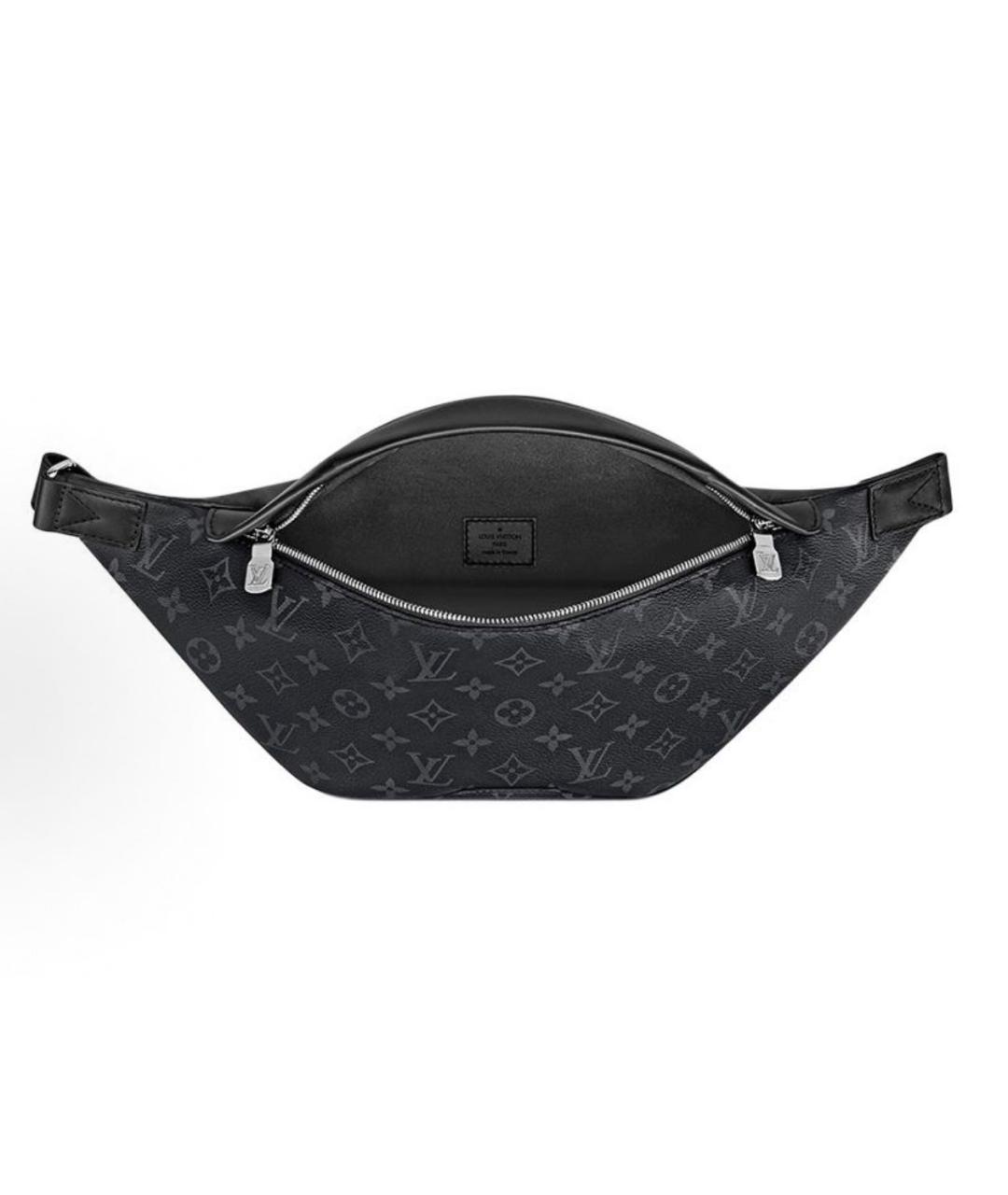 LOUIS VUITTON Антрацитовая сумка на плечо, фото 4