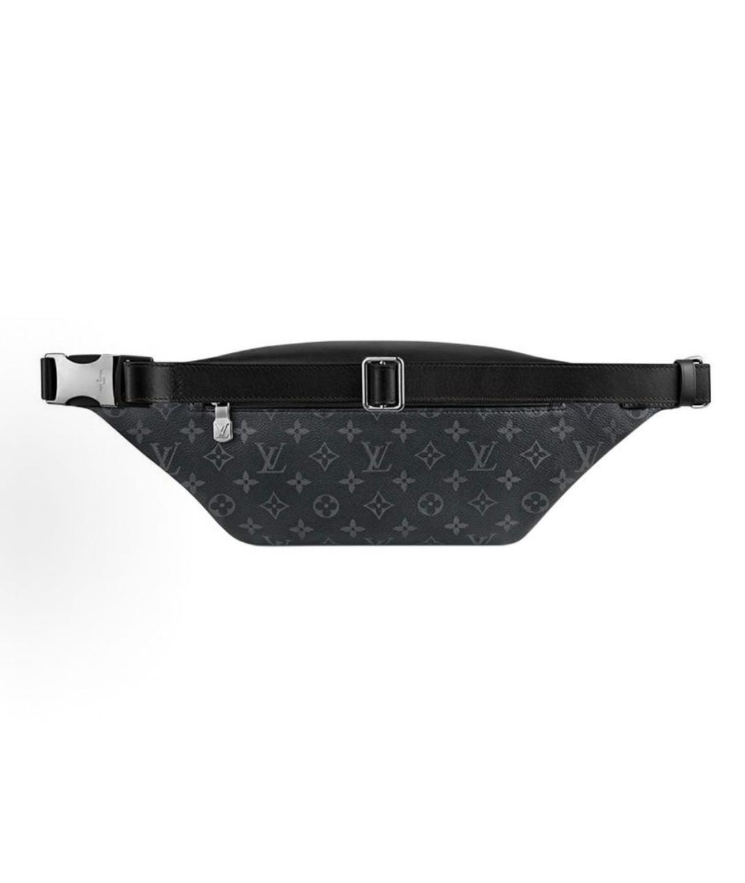 LOUIS VUITTON Антрацитовая сумка на плечо, фото 3