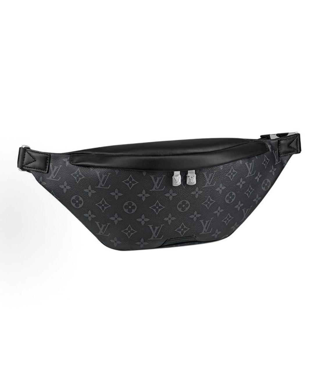 LOUIS VUITTON Антрацитовая сумка на плечо, фото 7