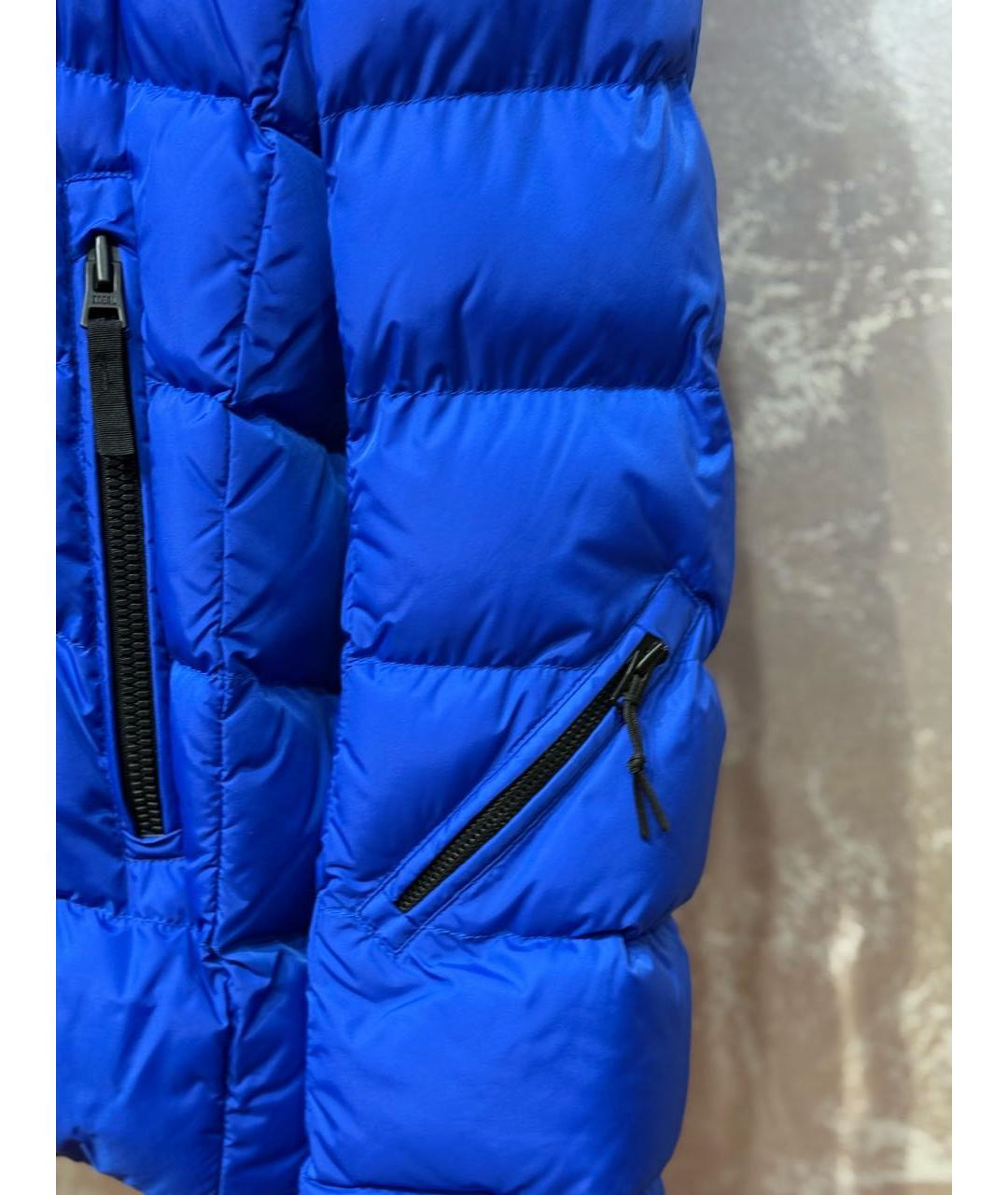 BOGNER Синяя полиамидовая куртка, фото 8