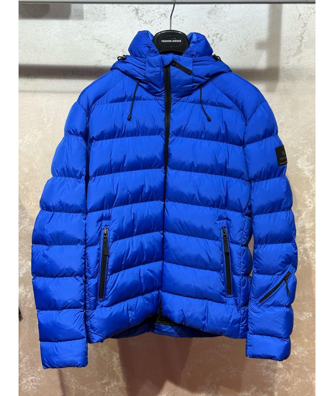 BOGNER Синяя полиамидовая куртка, фото 9