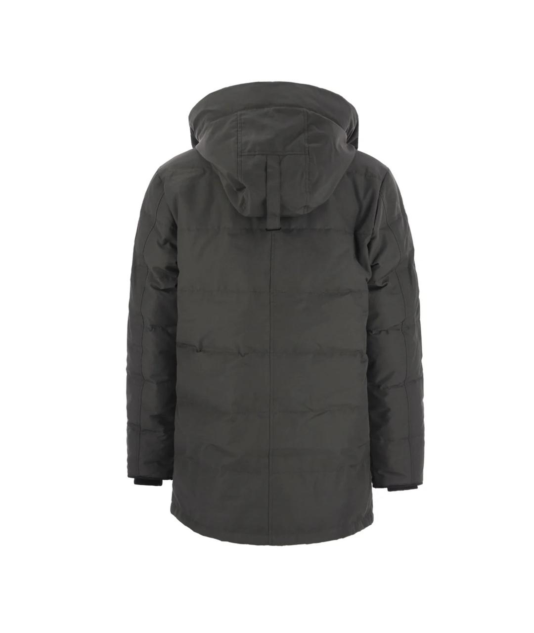 CANADA GOOSE Серая полиэстеровая парка, фото 2