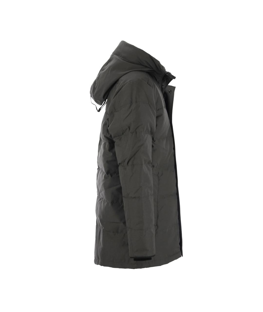 CANADA GOOSE Серая полиэстеровая парка, фото 3
