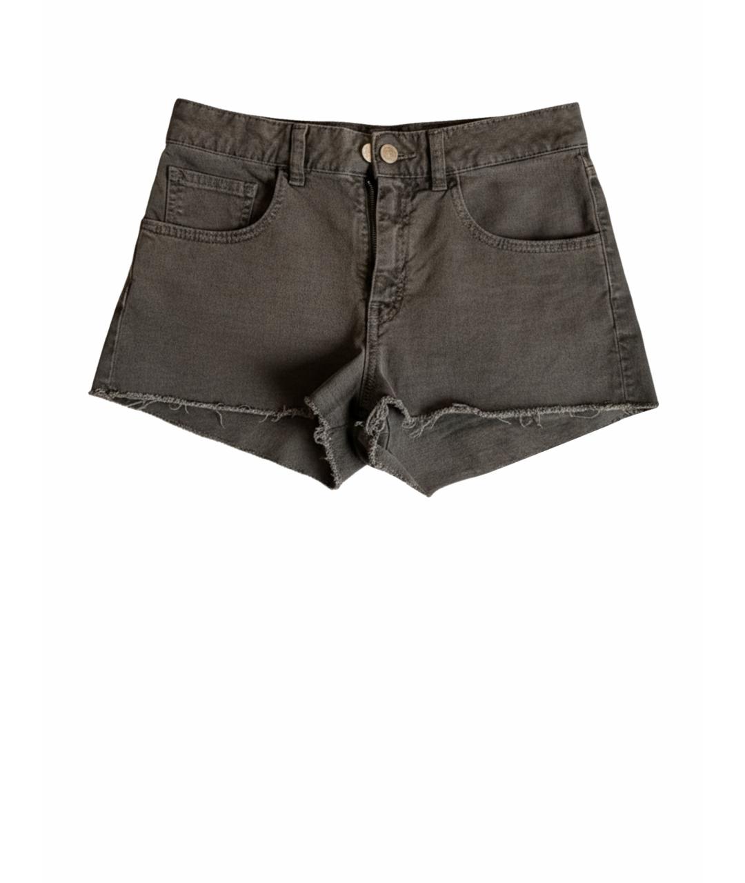 MM6 MAISON MARGIELA Черные деним шорты, фото 1