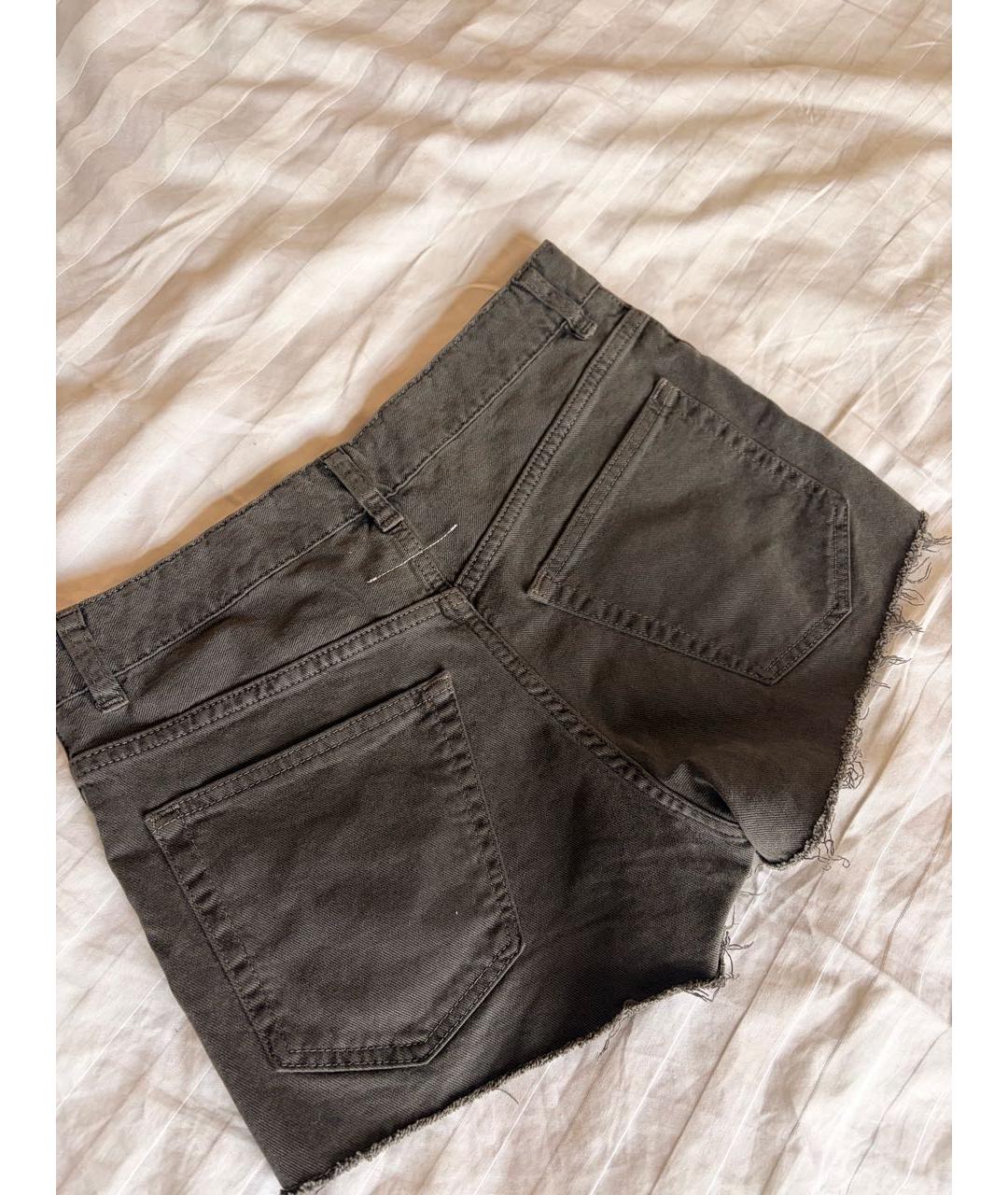 MM6 MAISON MARGIELA Черные деним шорты, фото 2