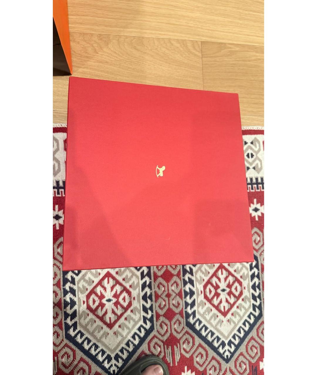 ULYANA SERGEENKO Бежевая кожаная сумка с короткими ручками, фото 8