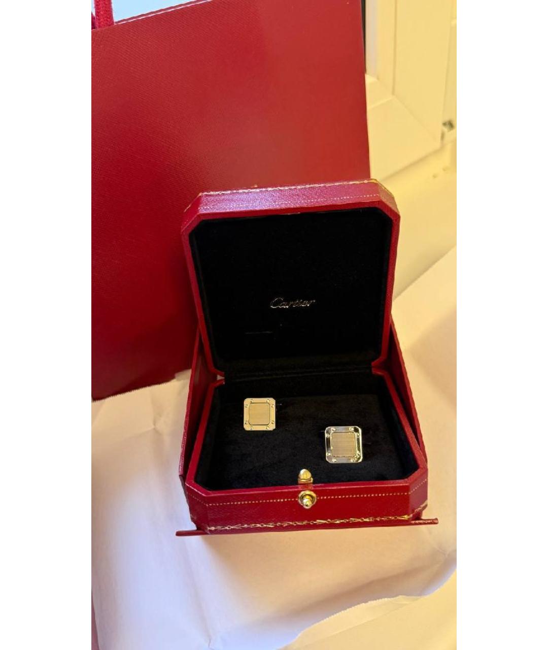 CARTIER Серебряные серебряные запонки, фото 2