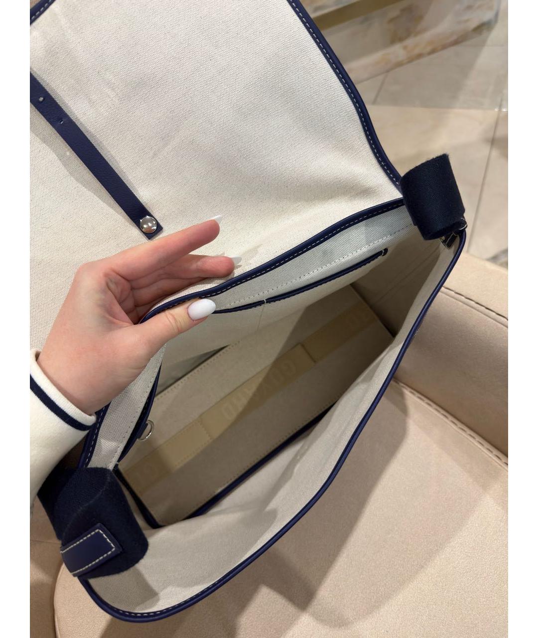 GOYARD Темно-синяя сумка на плечо, фото 7