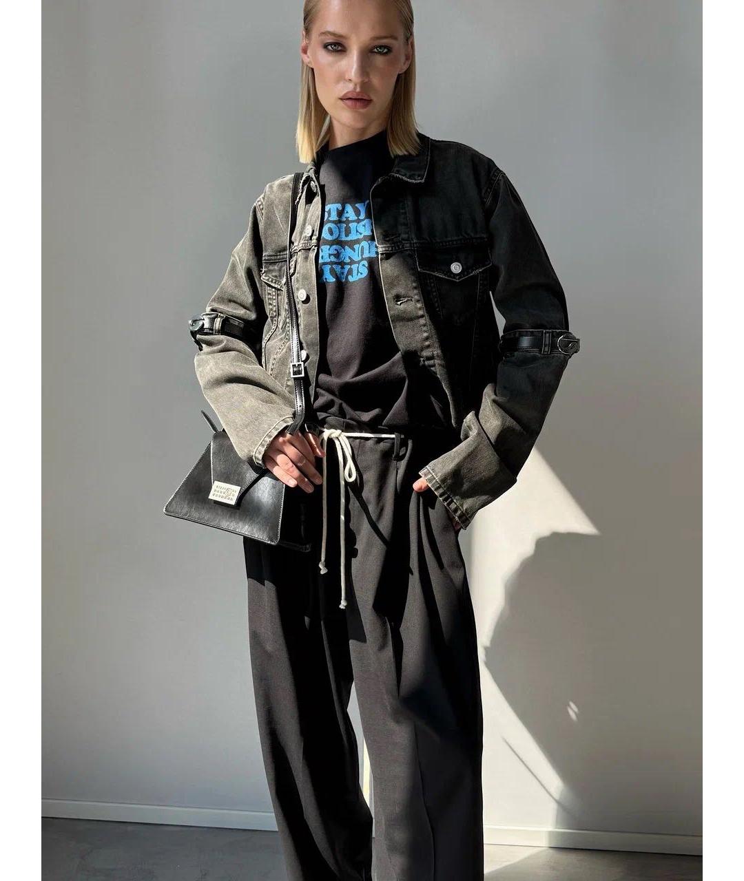 COPERNI Черная хлопковая куртка, фото 2