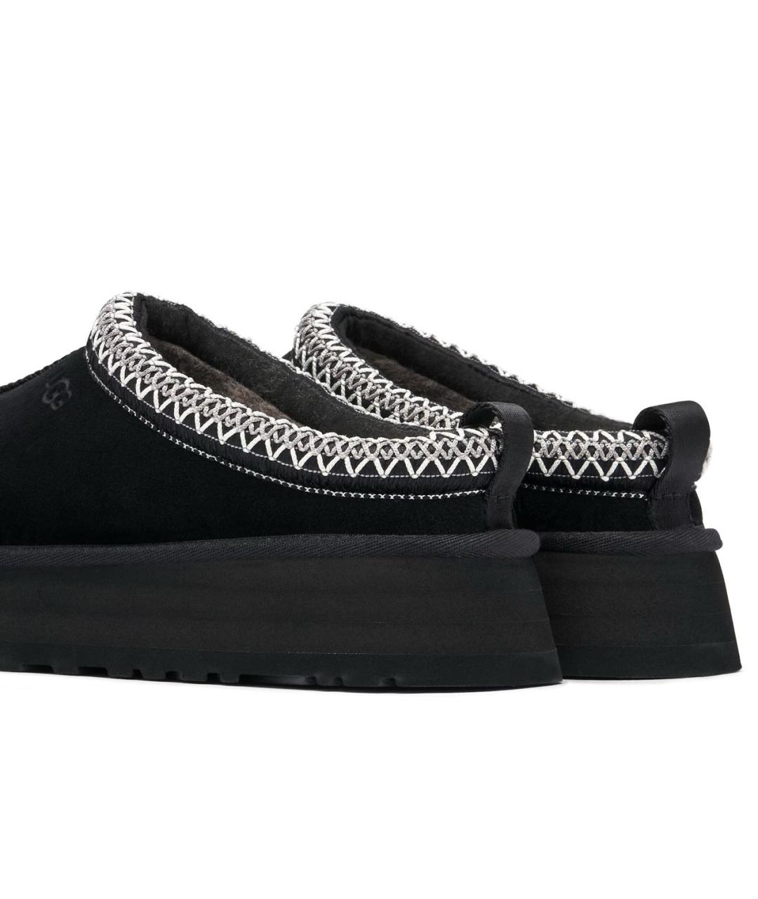 UGG AUSTRALIA Черные замшевые сабо, фото 6