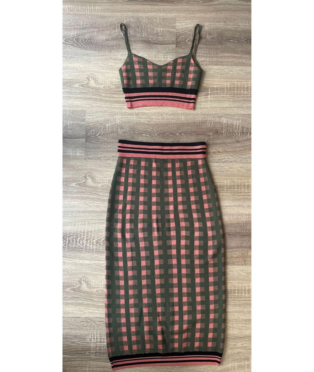 DRIES VAN NOTEN Мульти вискозный костюм с юбками, фото 7