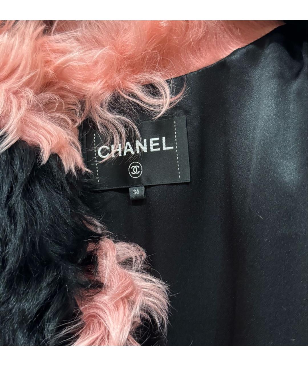 CHANEL Черная шуба, фото 5