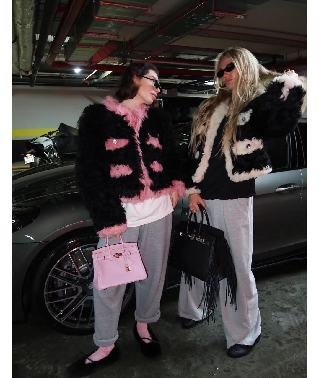 CHANEL Черная шуба, фото 8