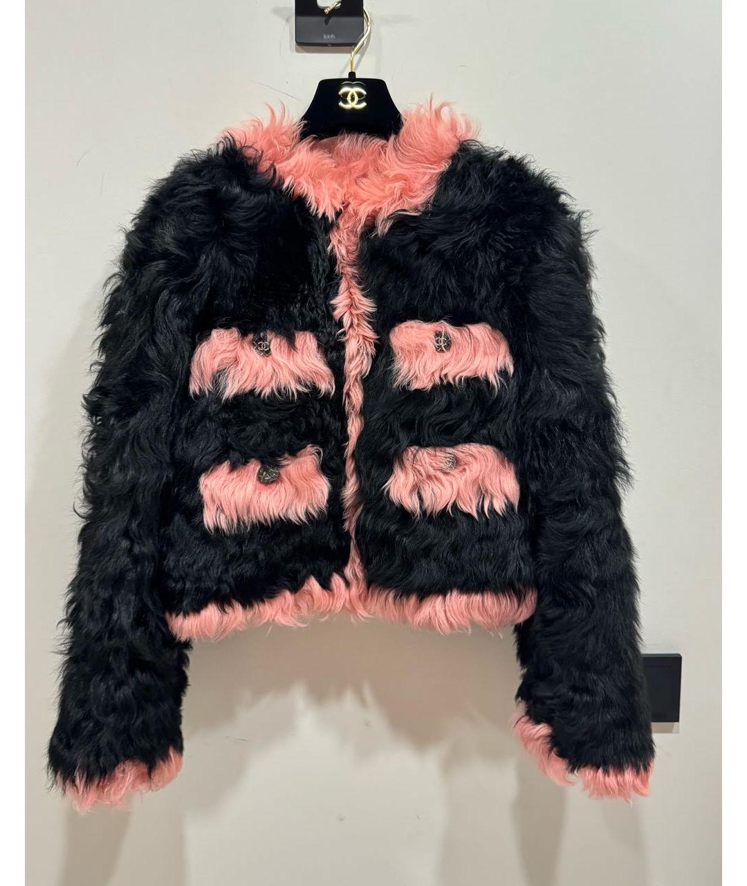 CHANEL Черная шуба, фото 9