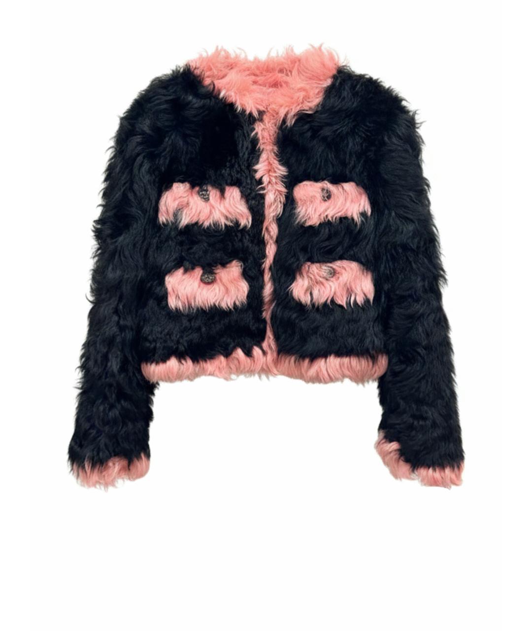 CHANEL Черная шуба, фото 1