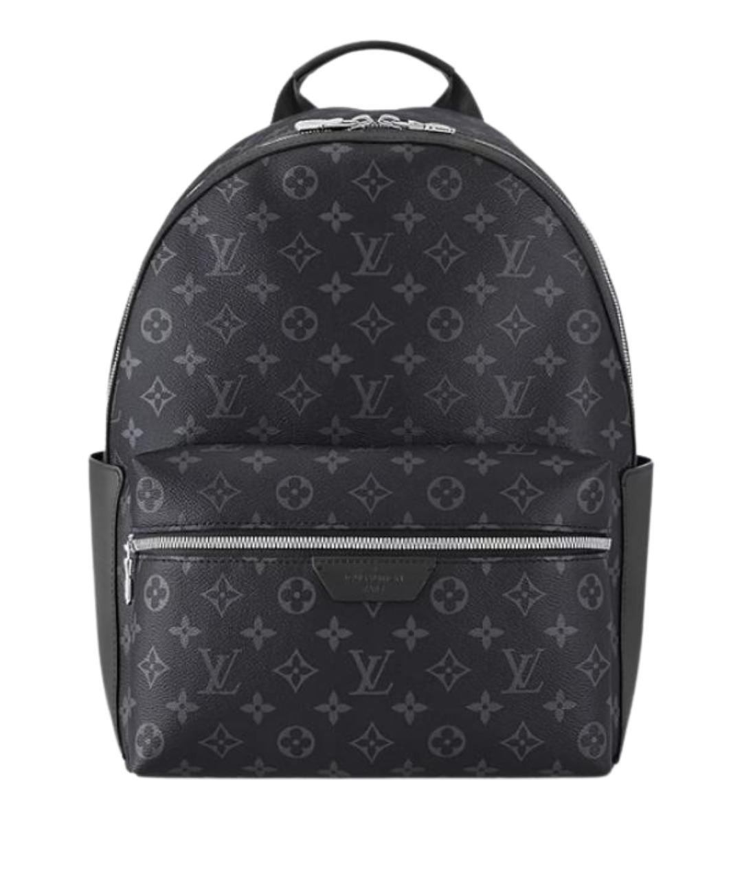 LOUIS VUITTON Черный кожаный рюкзак, фото 1