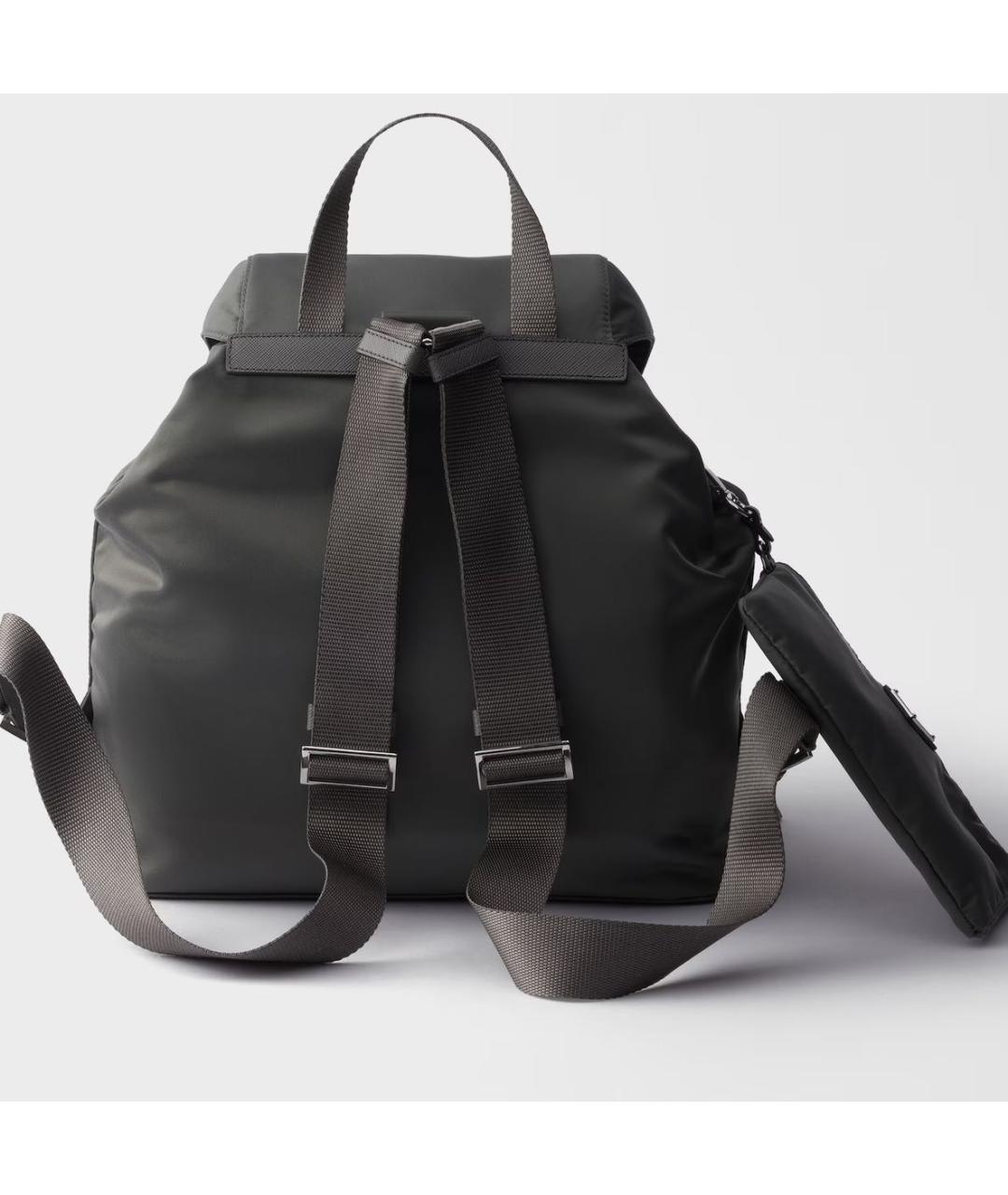 PRADA Серый рюкзак, фото 2