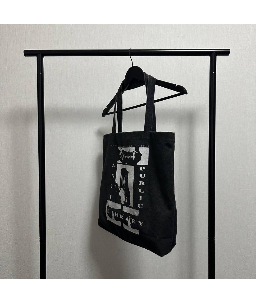 Enfants Riches Déprimés Черная хлопковая сумка тоут, фото 3