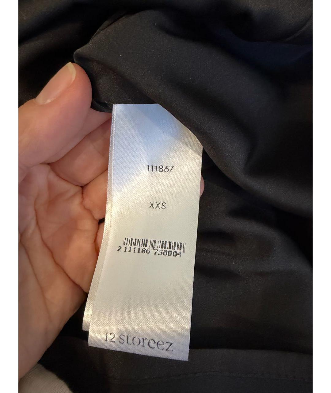 12 STOREEZ Черное бархатное коктейльное платье, фото 6