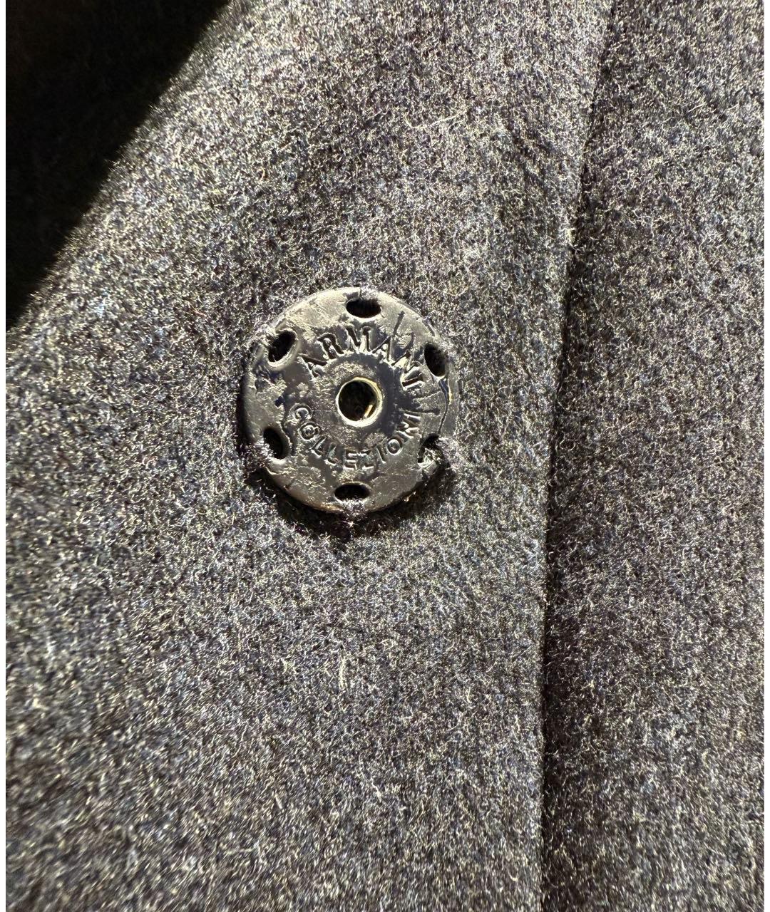 ARMANI COLLEZIONI Темно-синяя куртка, фото 3