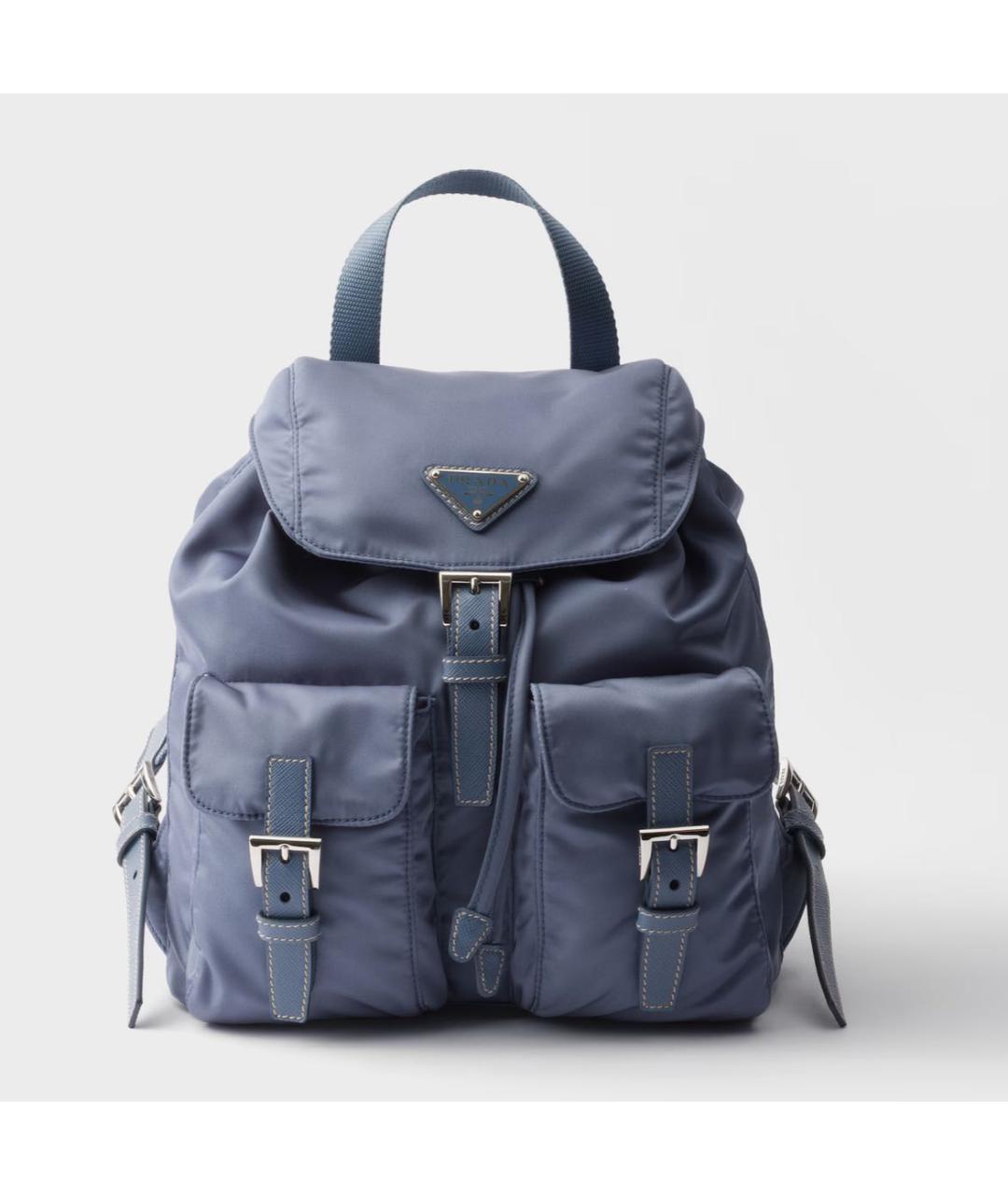 PRADA Голубой рюкзак, фото 4