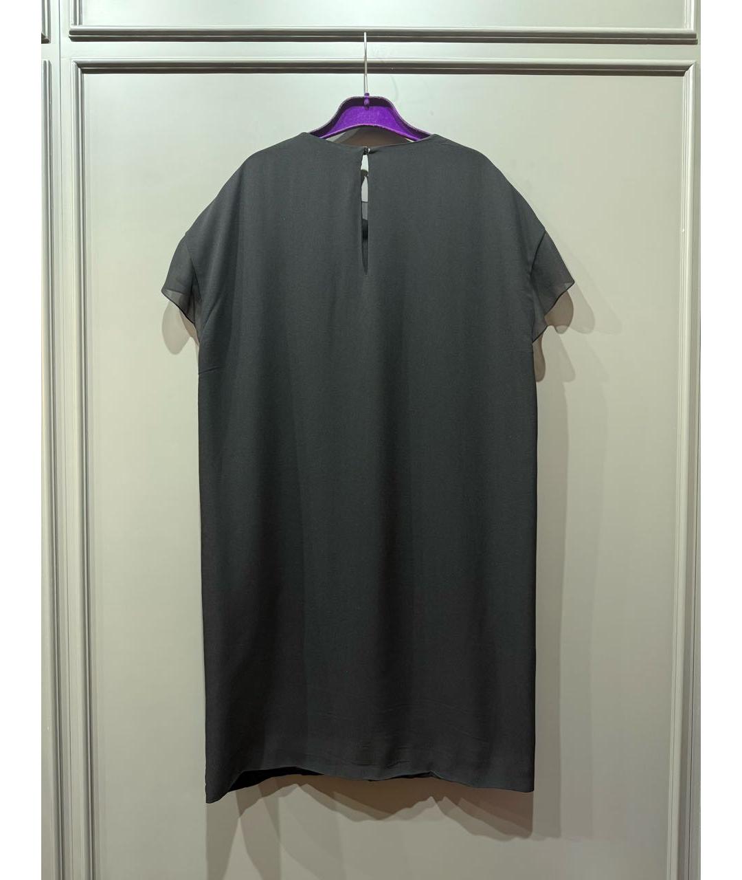 LANVIN Мульти шелковое коктейльное платье, фото 3