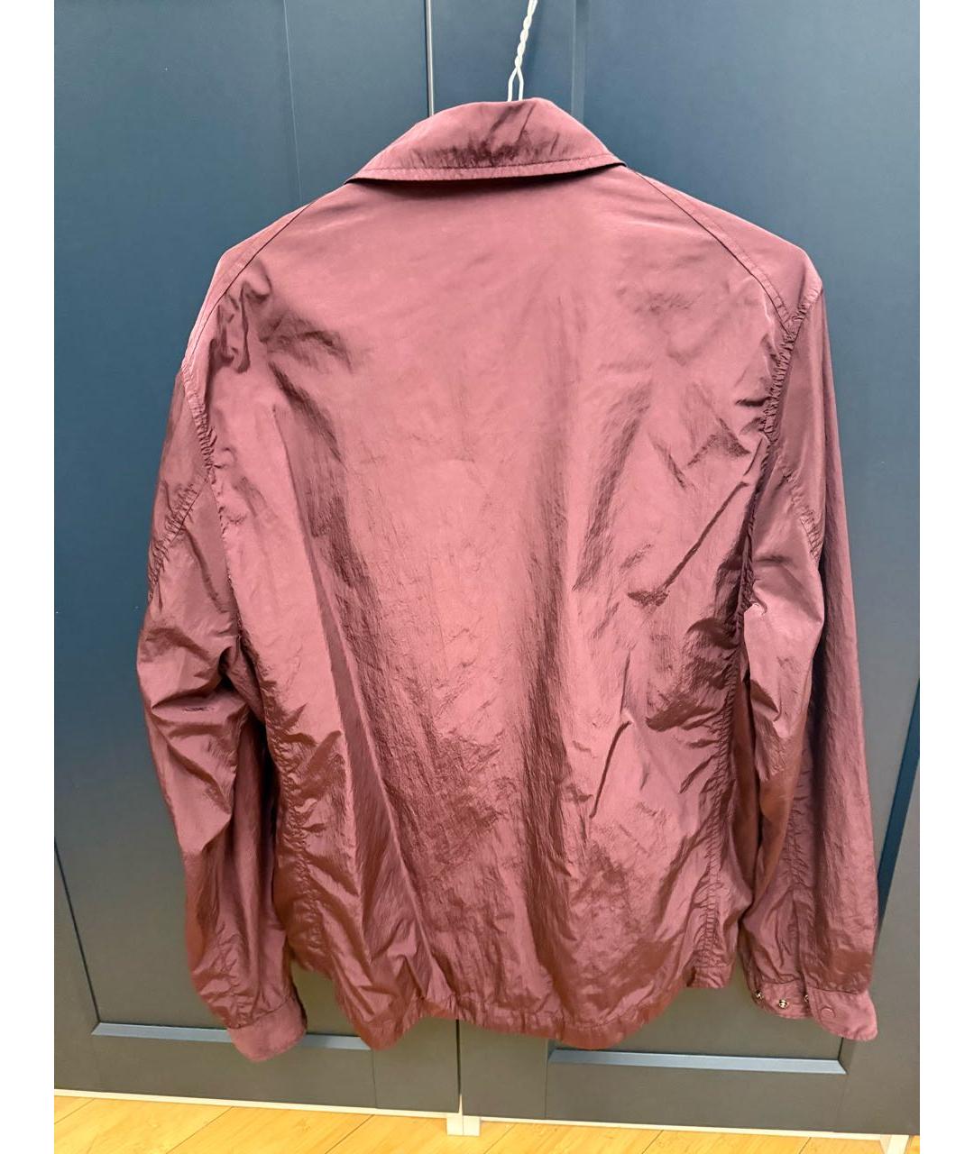 CP COMPANY Бордовая полиамидовая куртка, фото 2