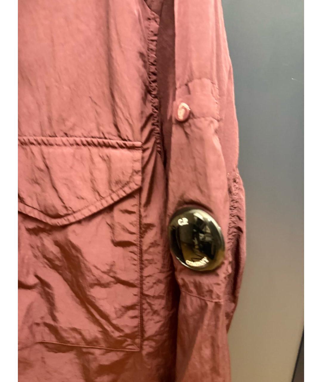 CP COMPANY Бордовая полиамидовая куртка, фото 4