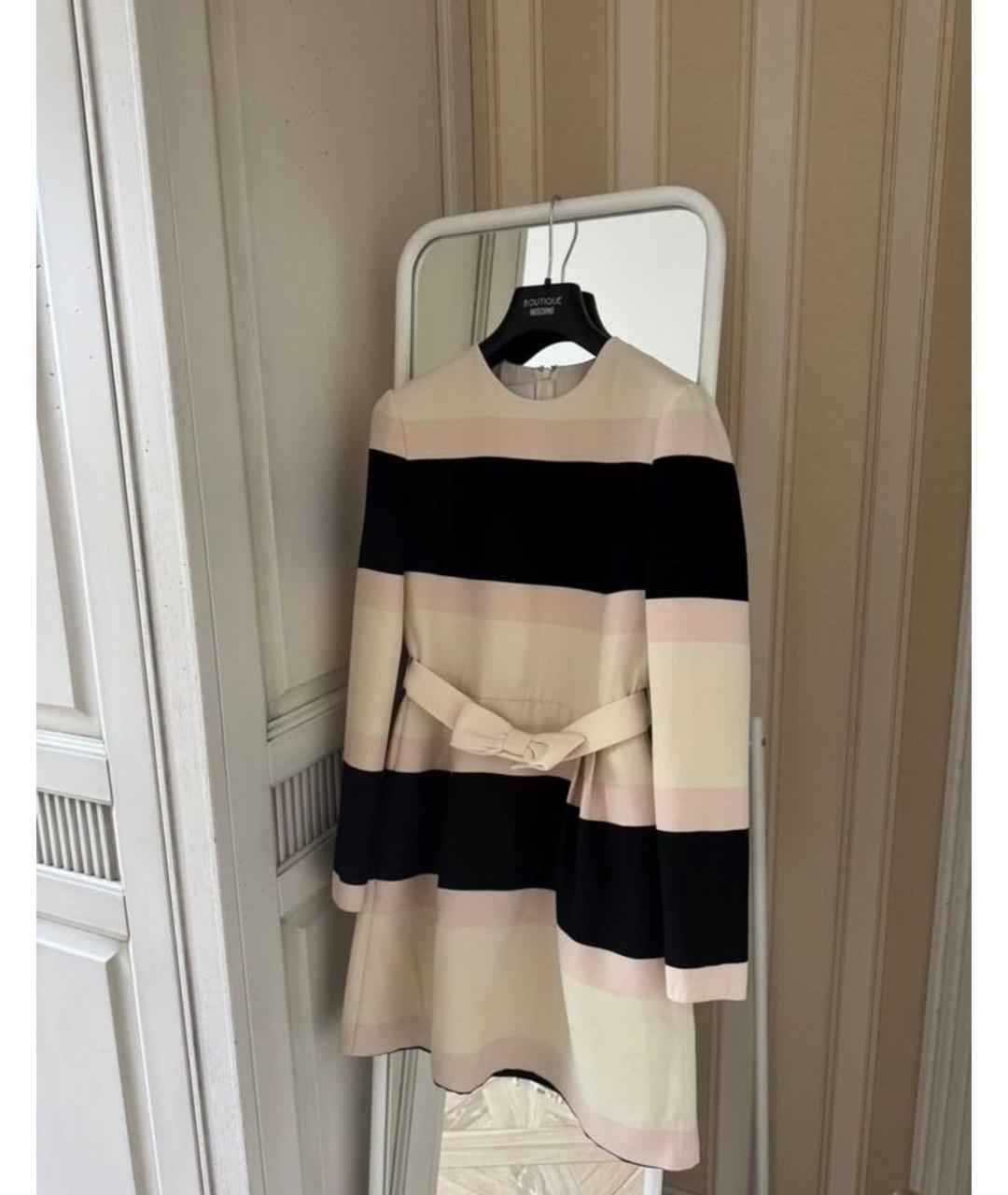 VALENTINO Розовое шелковое вечернее платье, фото 7