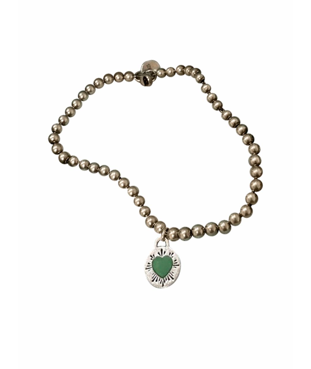 TIFFANY&CO Бирюзовый серебряный браслет, фото 1