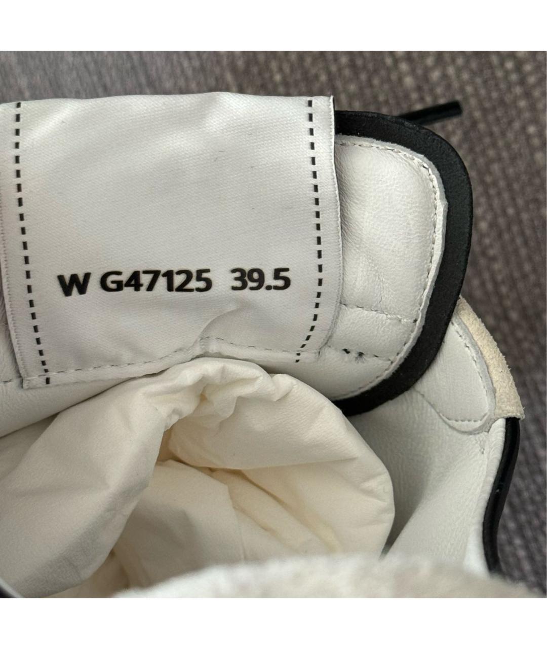 CHANEL Черные кожаные кеды, фото 4