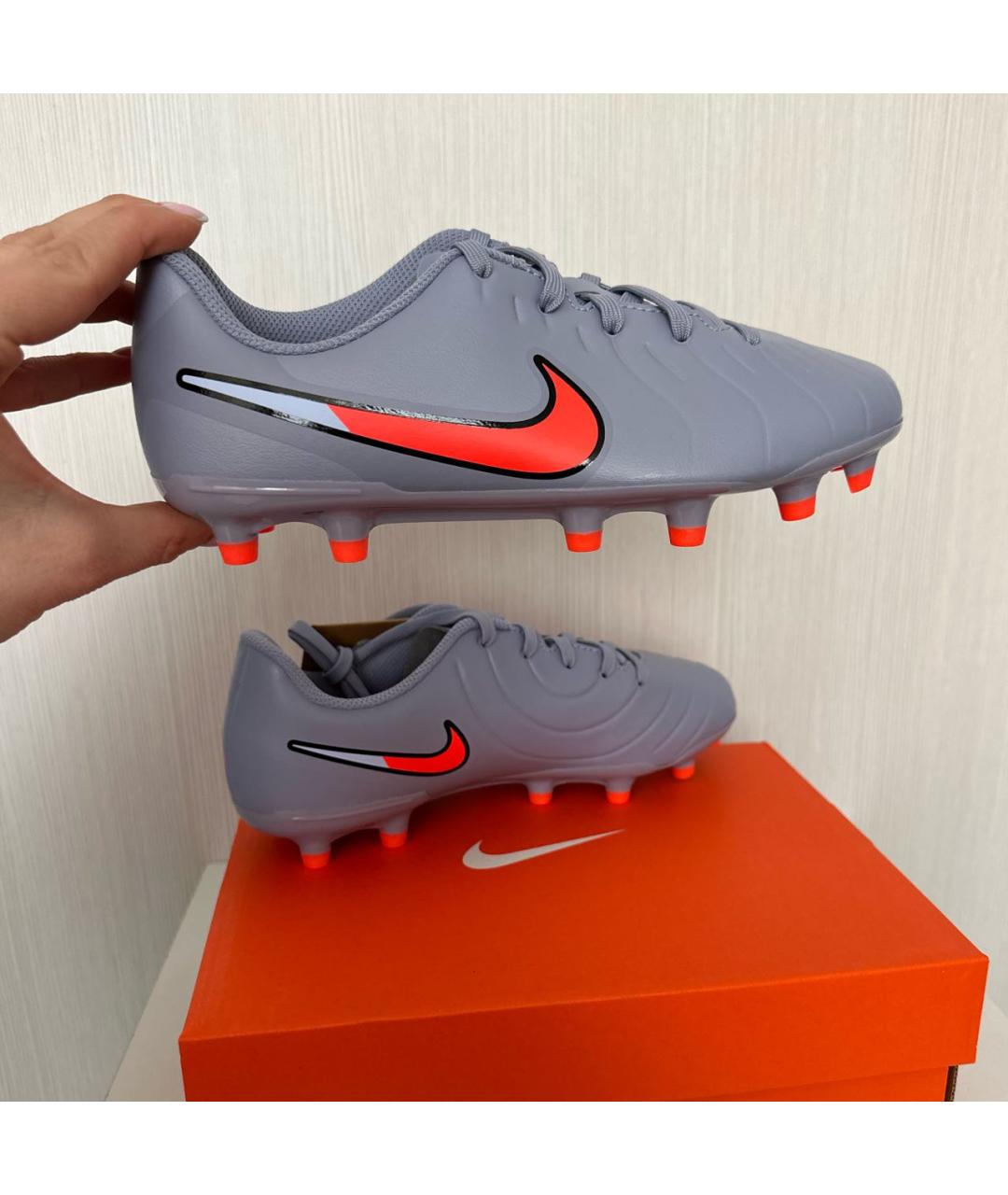 NIKE Серые кеды, фото 5