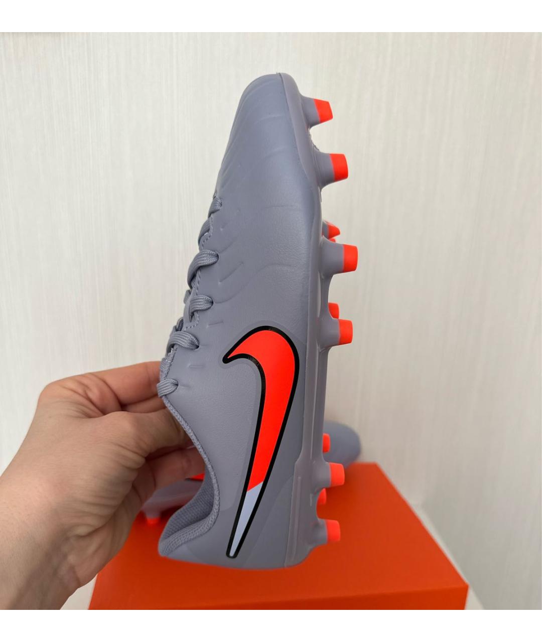 NIKE Серые кеды, фото 4