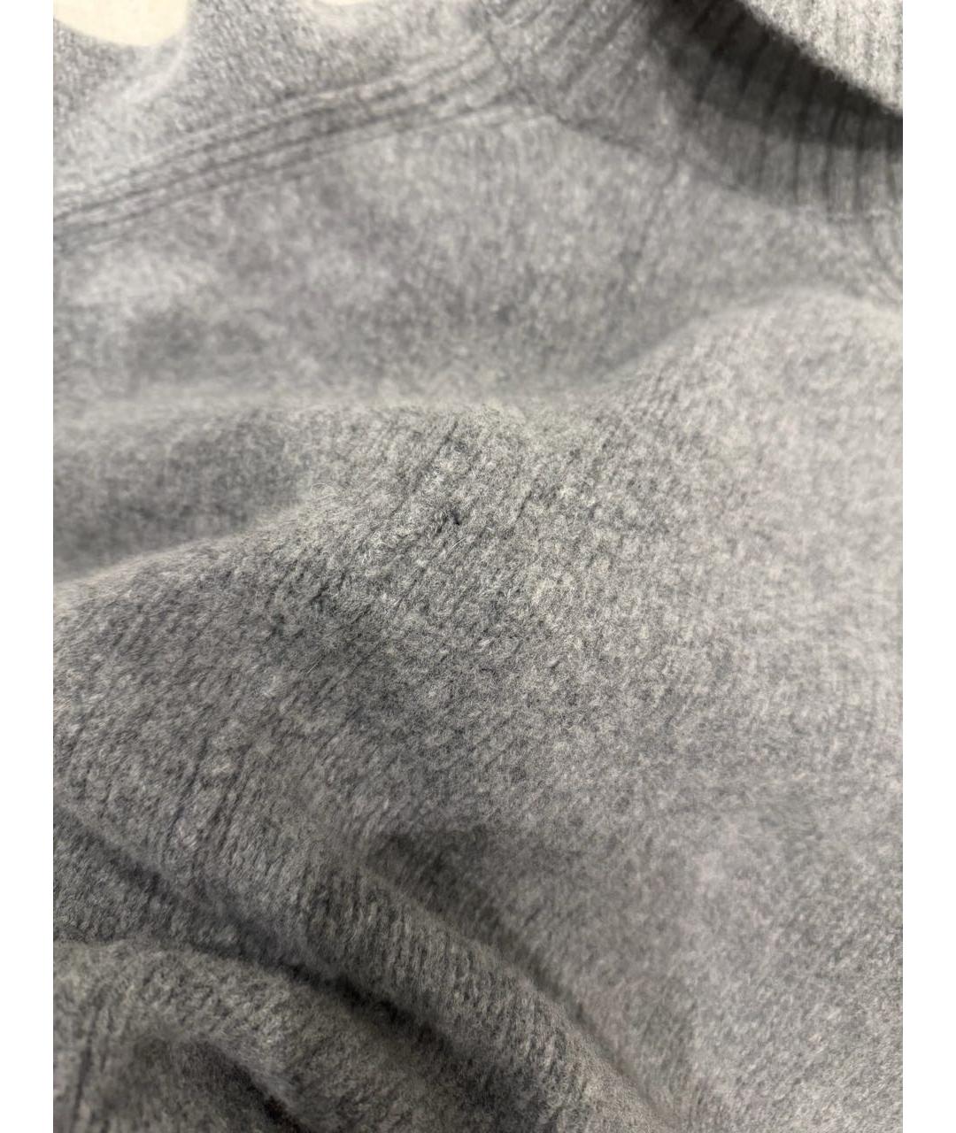 ZADIG & VOLTAIRE Серый шерстяной джемпер / свитер, фото 2