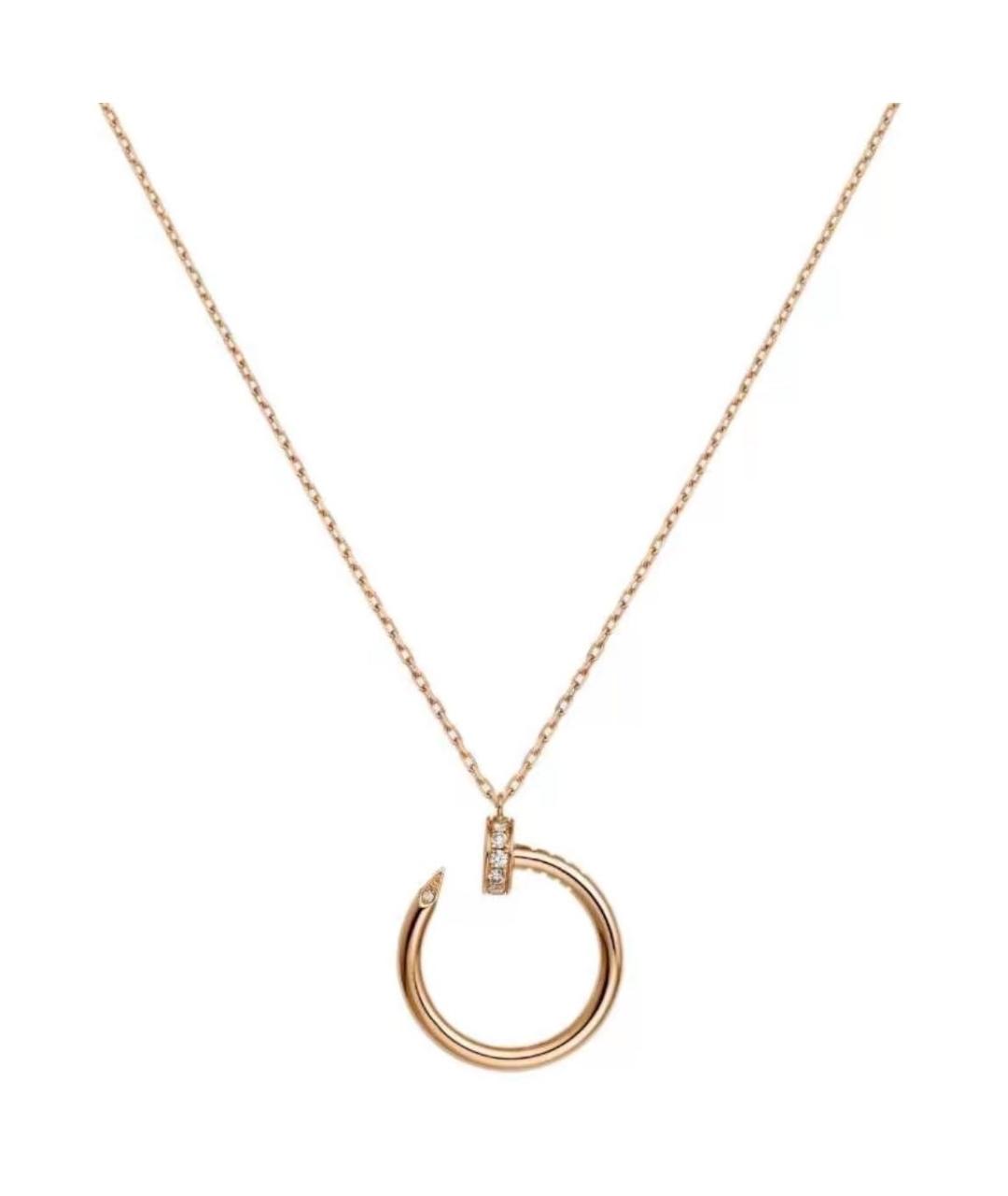 CARTIER Золотое колье из розового золота, фото 2