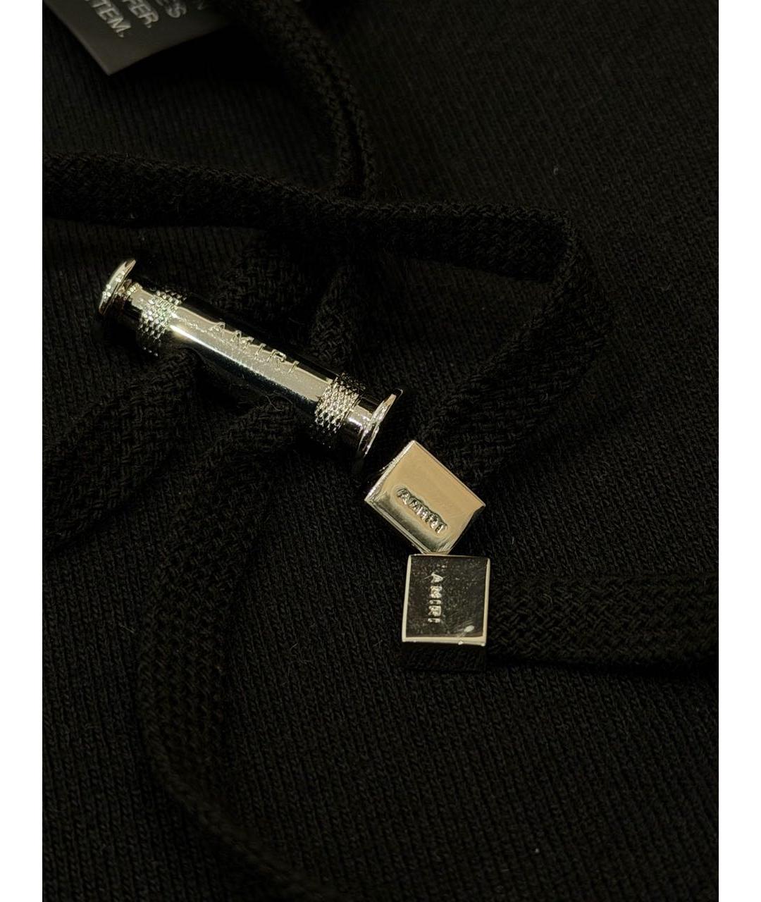 AMIRI Черные хлопковые повседневные брюки, фото 4