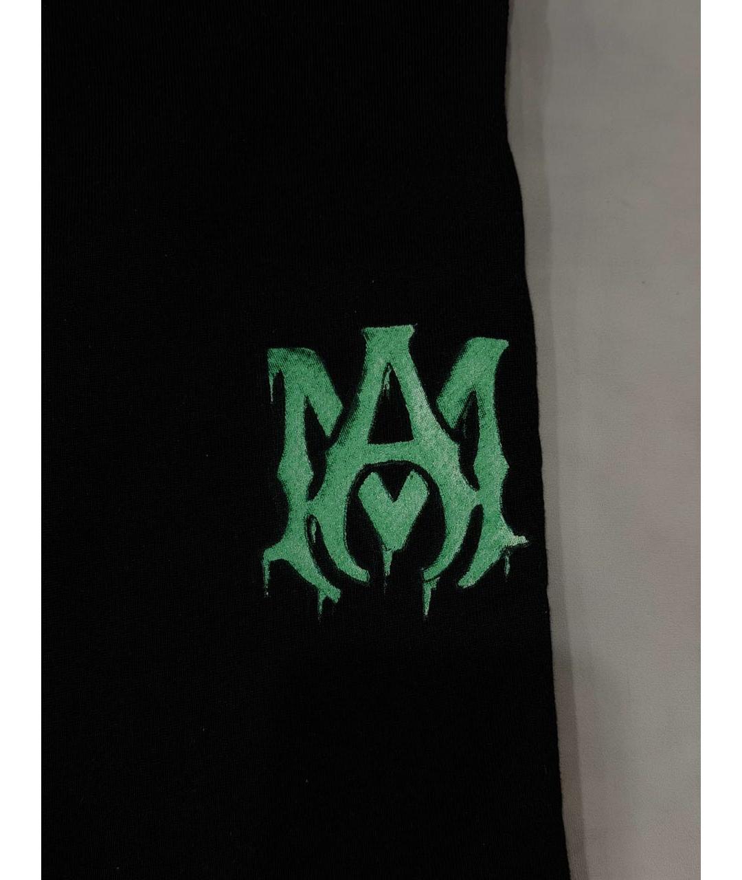 AMIRI Черные хлопковые повседневные брюки, фото 6