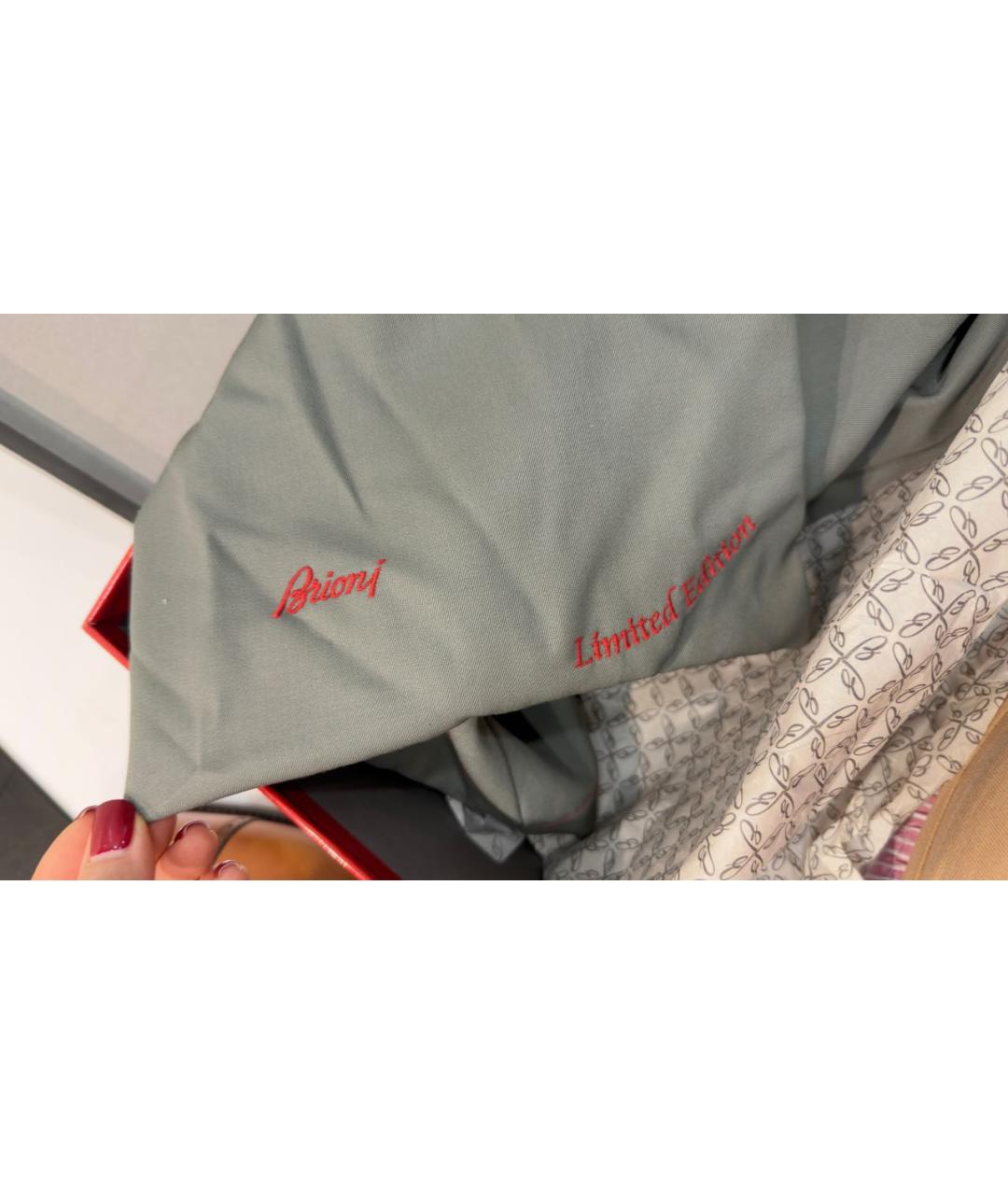 BRIONI Коричневые кожаные туфли, фото 6